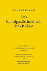 Das Kapitalgesellschaftsrecht der VR China