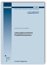 Lebenszyklusorientierte Produktinformationen. Abschlussbericht