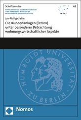 Die Kundenanlagen (Strom) unter besonderer Betrachtung wohnungswirtschaftlicher Aspekte