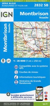 Montbrison - Veauche 1:25 000