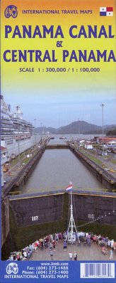 Panama Canal & City 1:300 000