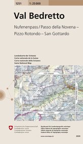Swisstopo 1 : 25 000 Val Bedretto