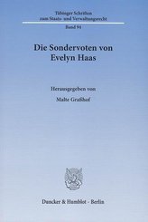 Die Sondervoten von Evelyn Haas