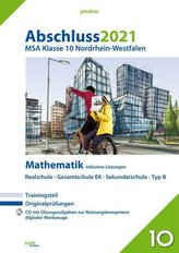 Abschluss 2021 - Mittlerer Schulabschluss Nordrhein-Westfalen Mathematik