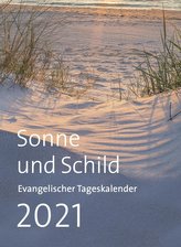 Sonne und Schild 2021 - Abreißkalender mit Rückwand