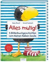 Der kleine Rabe Socke: Alles mutig! 5 Bilderbuchgeschichten vom kleinen Raben Socke