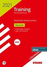 STARK Lösungen zu Training Abschlussprüfung Realschule 2021 - Deutsch - Niedersachsen