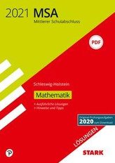 STARK Lösungen zu Original-Prüfungen und Training MSA 2021 - Mathematik - Schleswig-Holstein