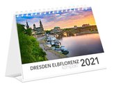 Dresden Elbflorenz kompakt 2021 Tischkalender 21x15 cm