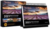 Tischkalender Best of Europe 2021