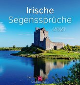 Irische Segenssprüche 2021 Postkartenkalender