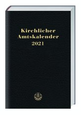 Kirchlicher Amtskalender 2021 - schwarz