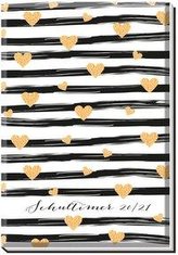 Trötsch Schülerkalender Goldheart 2020/2021