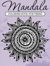  MANDALA COLORING BOOK FOR TEENS
