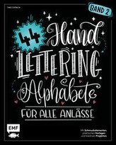 Handlettering 44 Alphabete - Für alle Anlässe - Band 2