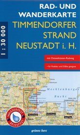 Rad- und Wanderkarte Timmendorfer Strand, Neustadt in Holstein1:30 000