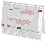 Schreibtischkalender Österreich groß 2021