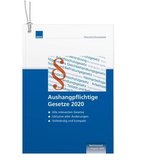 Aushangpflichtige Gesetze 2020