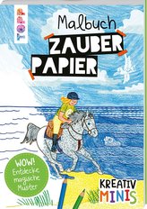 Kreativ Minis Zauberpapier Malbuch