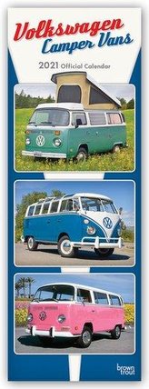 Volkswagen Camper Vans - VW Busse 2021 Slimline Calendar