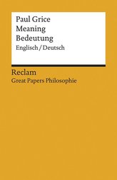 Meaning / Bedeutung