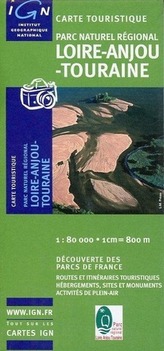 Parc Naturel Regional Loire - Anjou - Tourraine 1 : 80 000