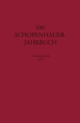 Schopenhauer Jahrbuch 100. Für das Jahr 2019