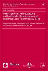 Menschenrechtsverantwortung multinationaler Unternehmen und Corporate Social Responsibility (CSR)