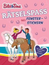 Bibi & Tina Rätselspaß mit Fensterstickern