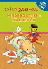 Leo Lausemaus - Kindergarten-Malblock