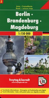 Berlin - Brandenburg - Magdeburg, Autokarte 1:150.000, Blatt 5