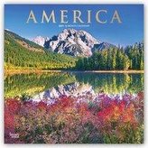 America - Amerika 2021 - 18-Monatskalender mit freier TravelDays-App