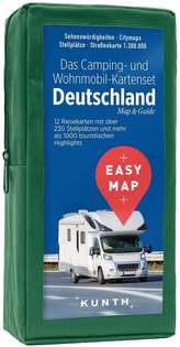 EASY MAP Das Camping- und Wohnmobil Kartenset Deutschland 1:300.000