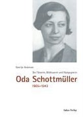 Oda Schottmüller 1905 - 1943