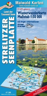 Strelitzer Seenplatte = Wasserwanderkarte der tausend Seen mit ausführlichen Angelinformationen - vom Angler für den Angler