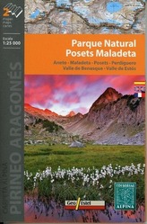 Parque Natural Posets Maladeta 1 : 25 000