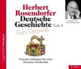 Deutsche Geschichte - Ein Versuch 1. 4 CDs