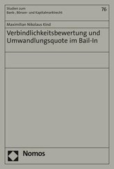 Verbindlichkeitsbewertung und Umwandlungsquote im Bail-In