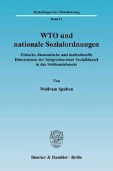 WTO und nationale Sozialordnungen