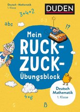 Mein Ruckzuck-Übungsblock Deutsch/Mathe 1. Klasse