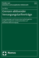 Grenzen ablösender Versorgungstarifverträge