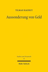 Aussonderung von Geld
