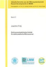 Drehmomentoptimierter Antrieb für elektrostatische Mikroscanner