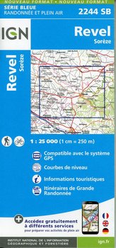 Revel-Soreze 1:25 000