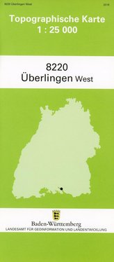 Überlingen West  1 : 25 000