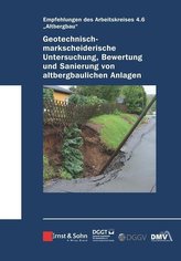 Geotechnisch-markscheiderische Untersuchung, Bewertung und Sanierung von altbergbaulichen Anlagen - Empfehlungen des Arbeitskrei
