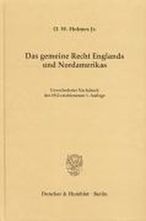 Das gemeine Recht Englands und Nordamerikas