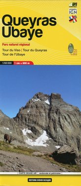 Libris Wanderkarte 06. Queyras - Ubaye 1 : 60 000