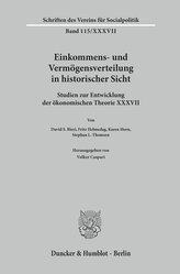 Einkommens- und Vermögensverteilung in historischer Sicht