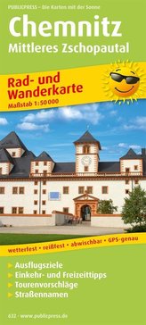 Chemnitz, Mittleres Zschopautal 1:50 000